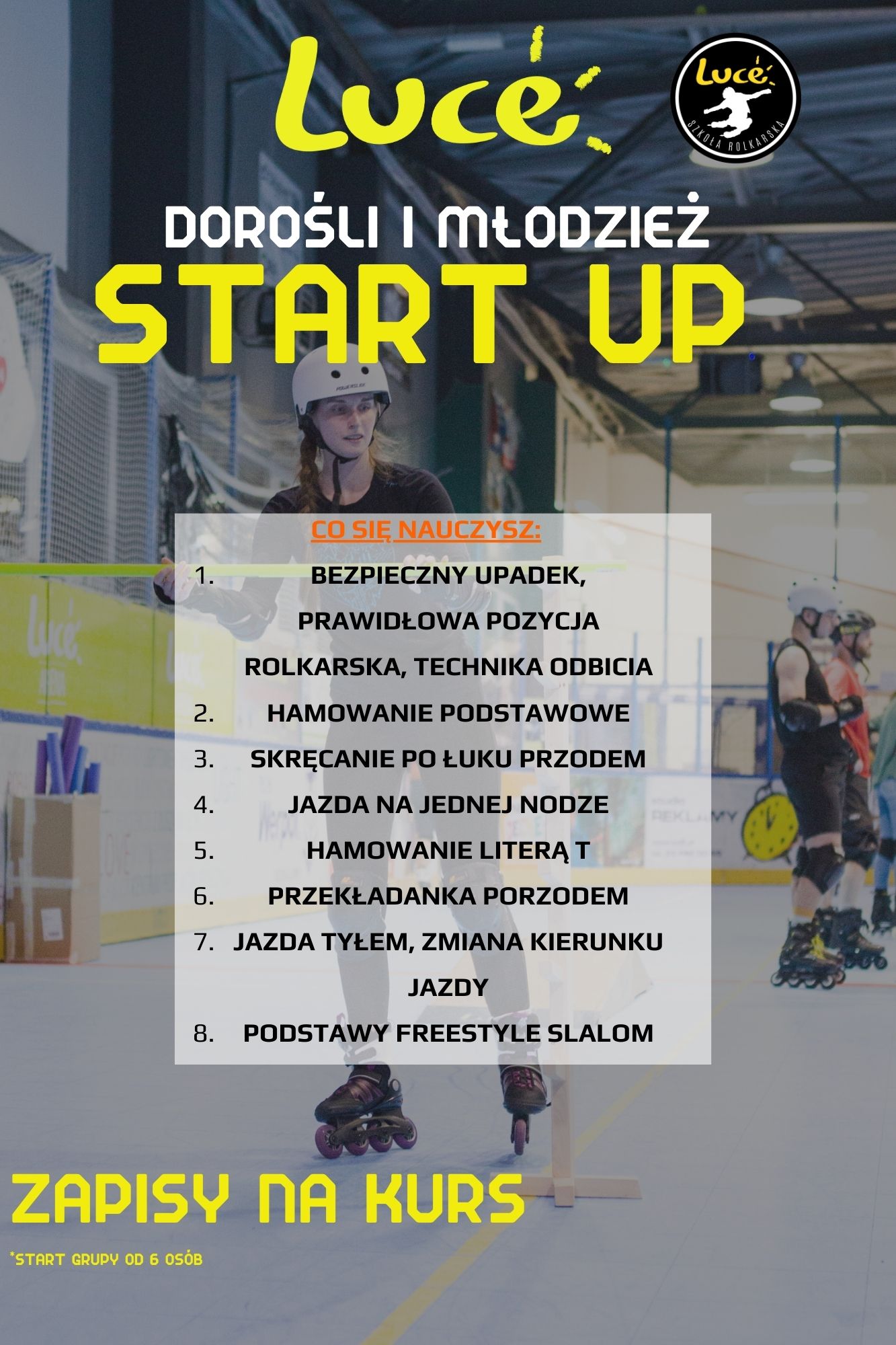 Kurs Start Up dla młodzieży i dorosłych 28 Kwiecień - 23 Maj